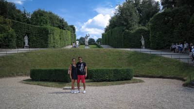 In the Botanical Gardens di Boboli